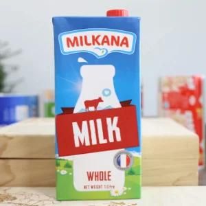 1000ml Milk Juice Whipping Cream Aseptic Brick Paper Carton Sq Slim Base Shape Filling ...