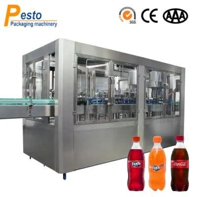 CE 1000-30000bph Complete Automatic Soda Beverage Bottling Machine