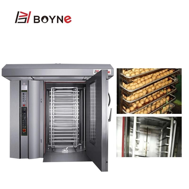 Industrial Large Capacity 64 Trays Rotary Baking Oven