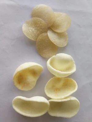 High Quality Round Flake 2D Chips Fried Snack Making Machine
