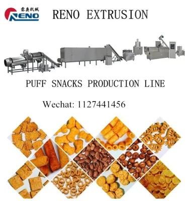Extrusion Systems Production Line of Puff Snack for Chip/Cracker/Cheese Ball From China ...