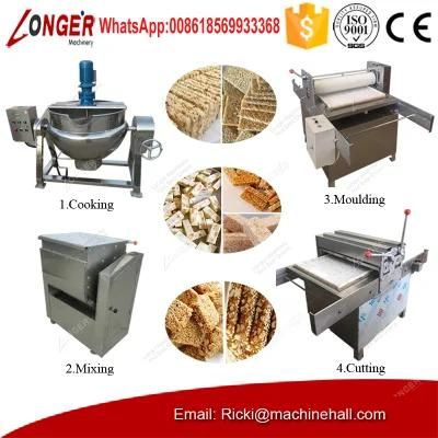 Stainless Steel Automatic Peanut Brittle Making Machine with High Quality