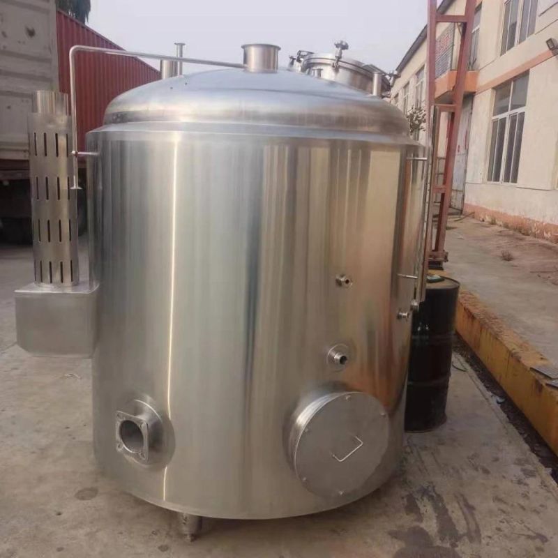 600L 6hl 5bbl Complete SUS304 Direct Fire Heating Two Vessel Brewhouse