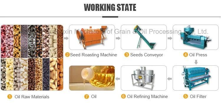20tpd Large Type Flax Seed Peanut Sunflower Oil Expeller