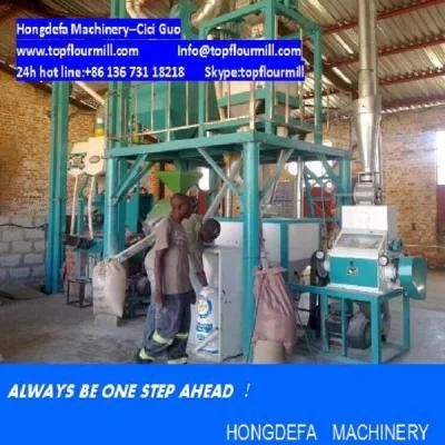Africa 20t Maize Flour Milling Machine