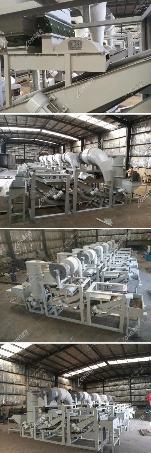 Hemp Seed Hulling Sunflower Seed Shelling Machine