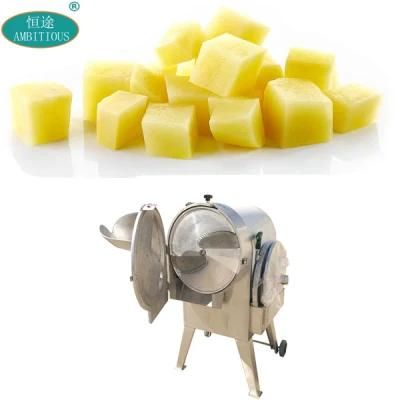Vegetable and Fruit Cube Cutting Machines Potato Cutter Dicing Machine