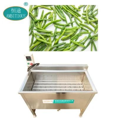 Small Single Tank Blancher Vegetable Bean Blanching Machine