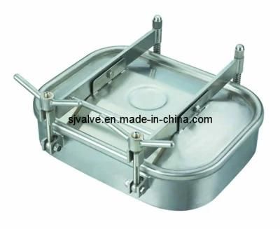 Stainless Steel Sanitary Square Manway Cover