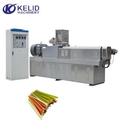 Vegetable Straws Edible Rice Drinking Straws Pasta Making Machinery