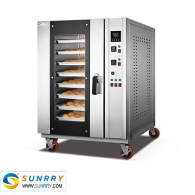 Commercial Stainless Steel Gas Infrared 8 Tray Convection Oven
