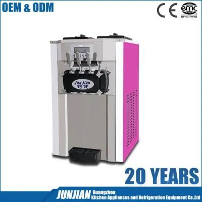 Table Top Mini Soft Ice Cream Machine Price/ Small Ice Cream Maker