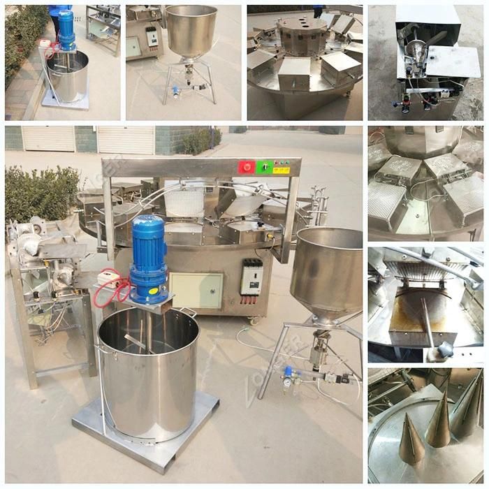 Unique Crispy Biscuit Making Machine Line Egg Roll Production Machinery
