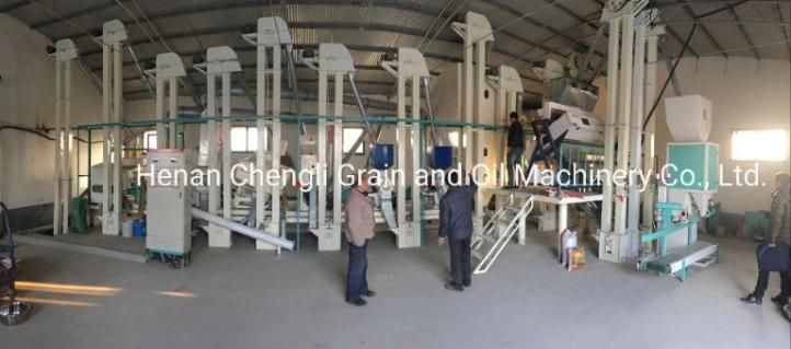 Complete Brown Rice Milling Machine Rice Huller Combined Rice Milling Production Line