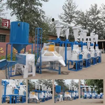 30tpd Maize Grinder Flour Grits Milling Grinding Machines for Sale