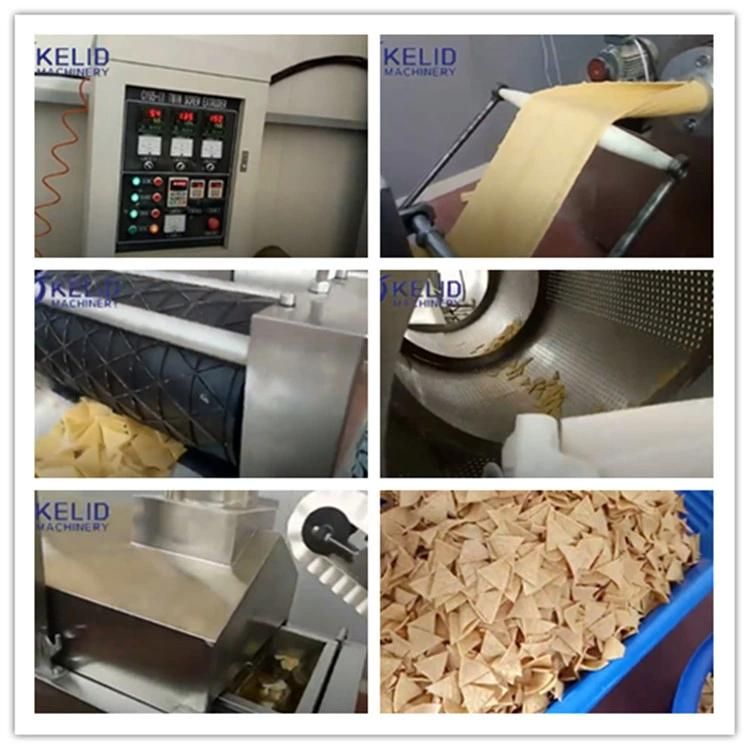 Industrial Automatic Doritos Nacho Chips Production Line