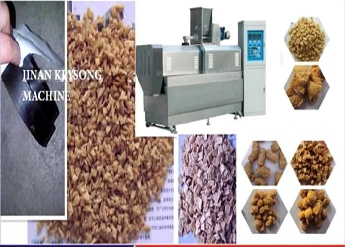 Textured Soya Meat Tsp Tvp Production Machine