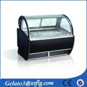 Ice Cream Showcase/Gelato Showcase/Display Freezer/Frozen Cabinet