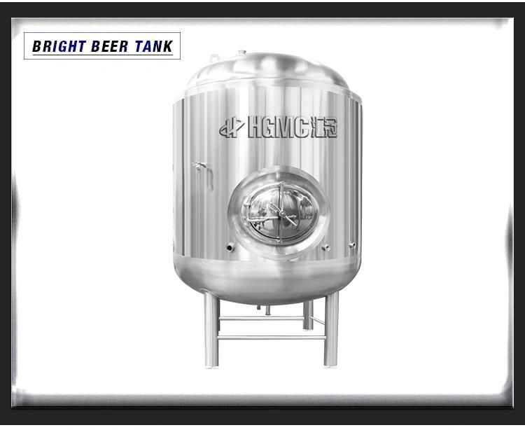 Stainless Steel 1000L 2000L 3000L 4000L Beer Conical Fermenters/Fermentors with Glycol Jacket for Beer Fermenting Equipment