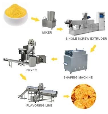 Fully Automatic Corn Dorito Chips Machine with Great Reputation with Factory Price