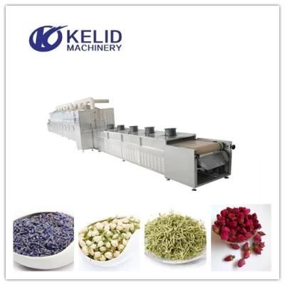 Microwave Tea Moringa Leaves Powder Sterilizer Sterilization Equipment Machine