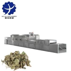 High Efficiency Automatic Mulberry Leaves Microwave Sterilizing Dryer
