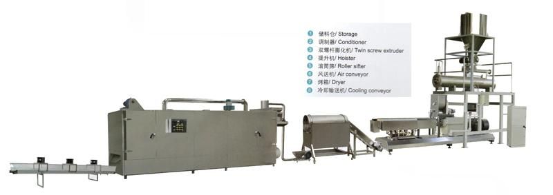 China Double Screw Nutrition Food Making Machine