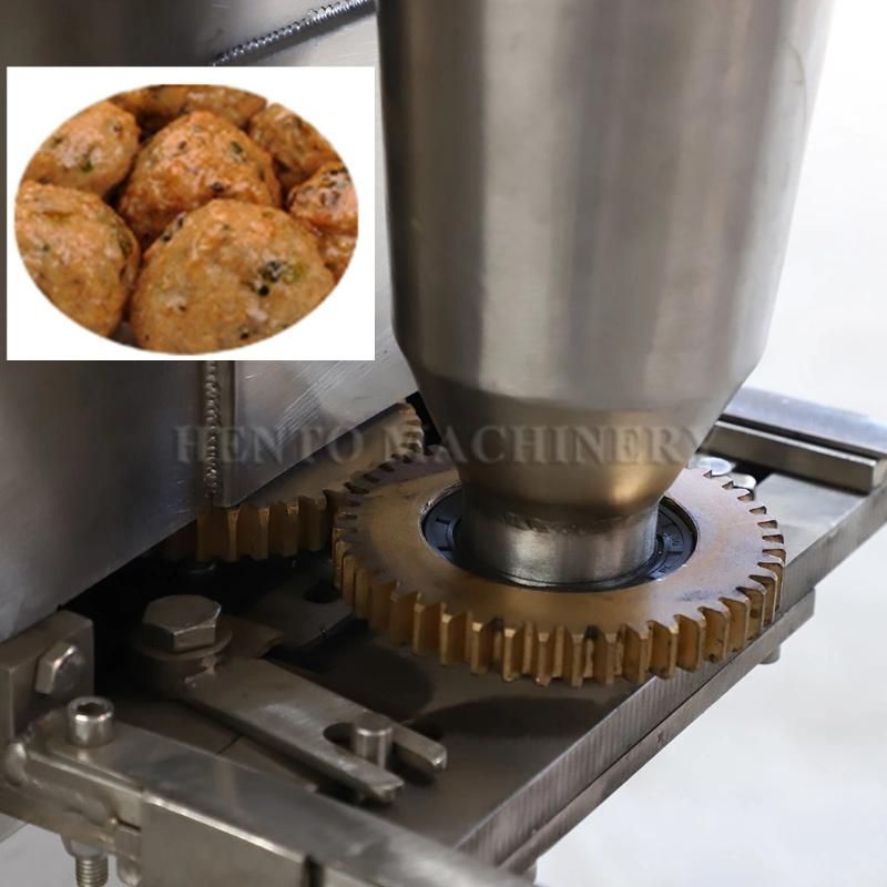 Long Service Life Electric Chicken Meatball Forming Machine / Meat Bowl Cutter Machine / Meatball Machine Maker