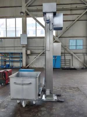 Electric Tote Bin Hoists for Meat / Industrial Meat Lifter Elevator T200 for Sale