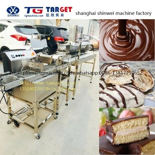 Jzj30 Lab Chocolate Enrobing Machine and 4m Cooling Tunnel