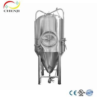 800L 1000L 7bbl 10bbl Stainless Steel Tank with Touch Screen Control