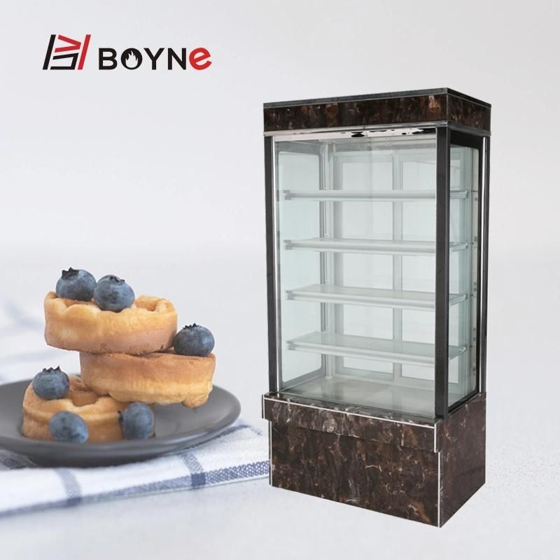 5 Layer Vertical Cake Display Cabinet Pastry Showcase Display Chiller