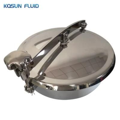 Round Manhole Cover Water Tank Manhole Cover for Sale Stainless Steel Manway Cover