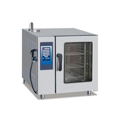 Electric Touch-Screen Combi Steamer 10 Trays, Commercial Combi Oven
