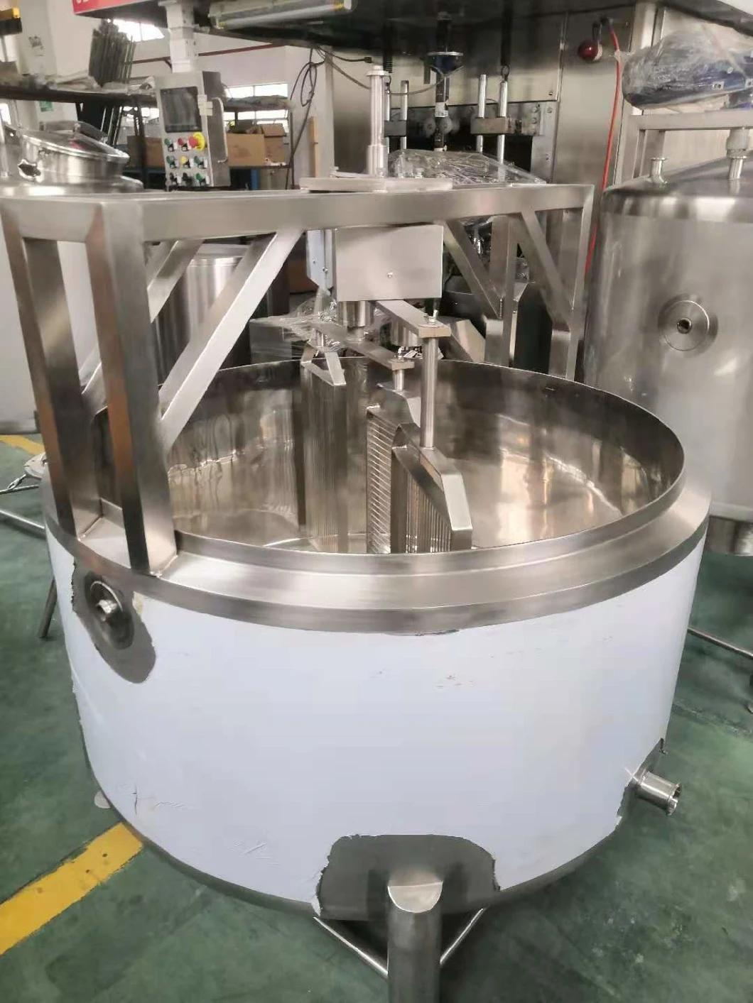 200 Gallon Open Top Stainless Steel Cheese Vat for Curd