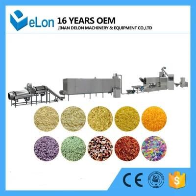 Automatic Artificial Rice Making Extruder Machine Factory