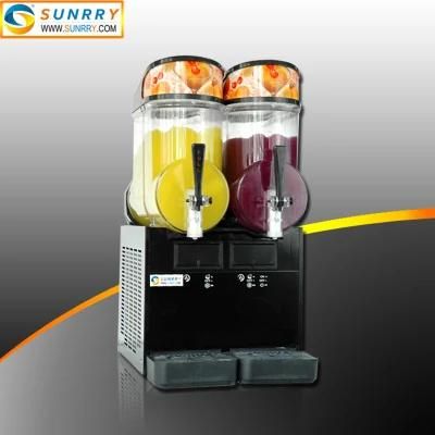 Commercial Two Tanks Slush Ice Making Machine for Sale