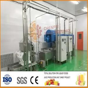 Blueberry Flavoured Juice Production Bottle Filling Machine Semi Automatic Hot Water CIP ...