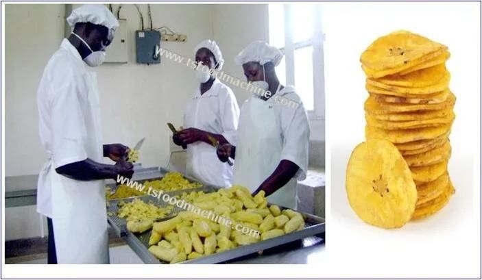 Banana Chips Processing Machine, Commercial Used Plantain Chips Making Machine, Banana Chips Machine