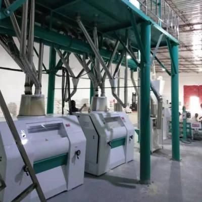 Automatic 50tonns Per Day Corn Mill for Sale for Mozambique