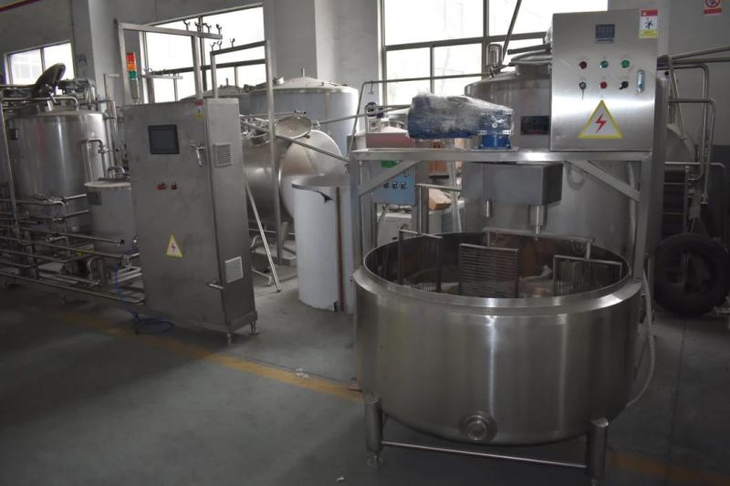 China New Type 500L Cheese Processing Equipment