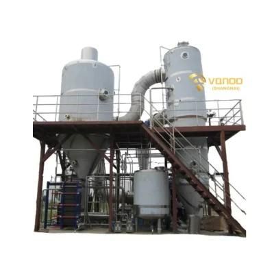 CE Approved Multiple Effect Rotary Ethanol Separation Falling Film Evaporator