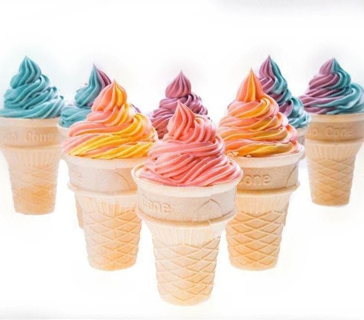 Desktop Summer 3 Flavor Soft Ice Cream Machine Automatic Yogurt Ice Cream Making Machine with CE ISO Certification