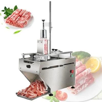 Commercial Automatic Double Volume Roll Electric Frozen Meat Machines Fat Cattle Mutton ...