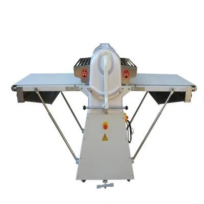 Commerical Reversible 500mm Width Belt European Style Croissant Dough Sheeter Pressing ...