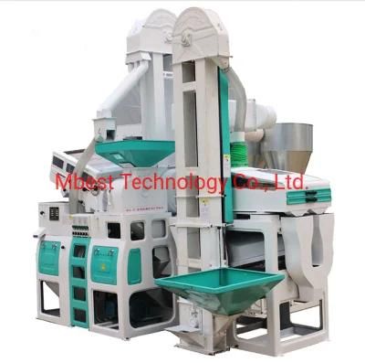 Rice Mill Machinery 15 Tons Per Day Mini Combined Rice Mill/Rice Milling Machine Paddy ...