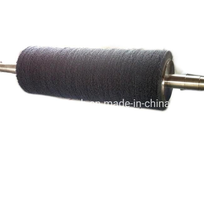 PP Material Strip and Crimped Wire Cleaning Roller Brush (YY-091)