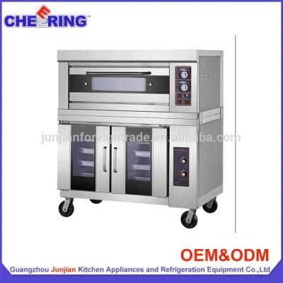 Jun Jian Commercial Single Deck Electric Bakery Oven with Bread Proofing Machine