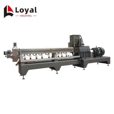 Automatic Pet Dog Food Twin Screw Extruder Energy-Saving Pet Food Machine