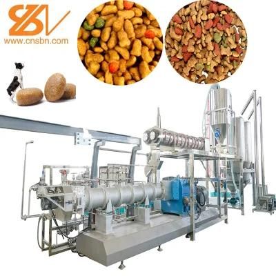 Automatic Dog Cat Fish Pet Food Extruder Machine Equipment